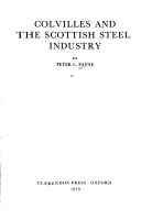 Cover of: Colvilles and the Scottish steel industry