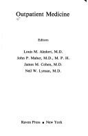 Cover of: Outpatient medicine