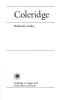 Cover of: Coleridge by Katharine Cooke