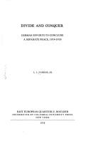 Divide and conquer by L. L. Farrar