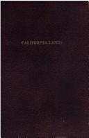 California lands by Samuel Trask Dana