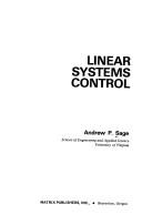 Cover of: Linear systems control