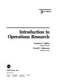 Cover of: Introduction to operations research by Frederick S. Hillier