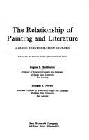 Cover of: The relationship of painting and literature: a guide to information sources