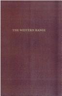 Cover of: The western range by United States. Forest Service., United States. Forest Service.