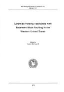 Cover of: Laramide folding associated with basement block faulting in the western United States