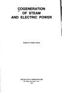 Cover of: Cogeneration of steam and electric power