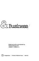 Cover of: The Media & business by edited and with an introd. by Howard Simons and Joseph A. Califano, Jr.