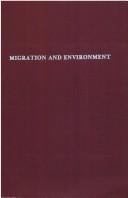 Cover of: Migration and environment by Harry Lionel Shapiro
