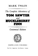 Cover of: The complete adventures of Tom Sawyer and Huckleberry Finn by Mark Twain