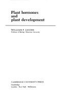 Cover of: Plant hormones and plant development by William Paul Jacobs