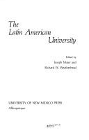 Cover of: The Latin American university | 