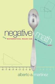 Cover of: Negative math by Alberto A. Martinez