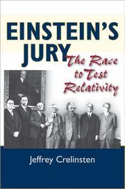 Cover of: Einstein's jury: the race to test relativity