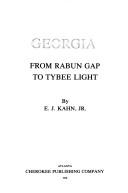 Cover of: Georgia from Rabun Gap to Tybee Light | E. J. Kahn