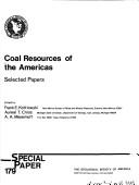 Cover of: Coal resources of the Americas: selected papers