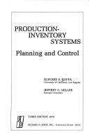 Cover of: Production-inventory systems by Elwood Spencer Buffa