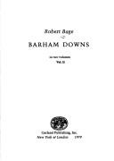 Cover of: Barham Downs by Robert Bage