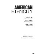 Cover of: American ethnicity