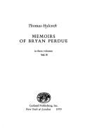 Cover of: Memoirs of Bryan Perdue by Thomas Holcroft