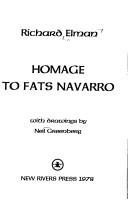 Cover of: Homage to Fats Navarro by Richard M. Elman