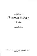 Cover of: Rumours of rain by André Philippus Brink