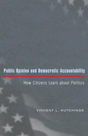 Public Opinion and Democratic Accountability by Vincent L. Hutchings