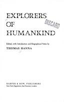 Cover of: Explorers of humankind | 