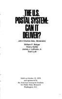 Cover of: The U.S. postal system | 