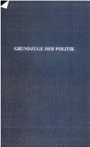 Grundzüge der Politik by Georg Waitz