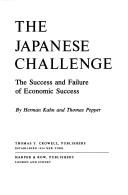 Cover of: The Japanese challenge by Herman Kahn
