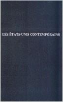 Les États-Unis contemporains by Claudio Jannet