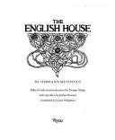 Cover of: The English house