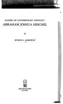 Cover of: Abraham Joshua Heschel by Byron L. Sherwin