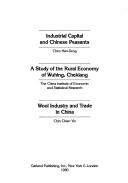 Cover of: Industrial capital and Chinese peasants | Han-shГЄng Ch