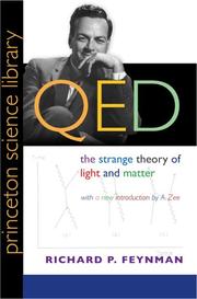 Cover of: QED by Richard Phillips Feynman