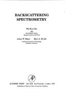 Cover of: Backscattering spectrometry