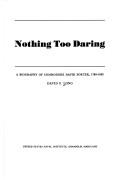 Nothing too daring by David Foster Long