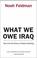 Cover of: What We Owe Iraq