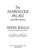 Cover of: The marvelous palace and other stories