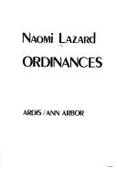 Cover of: Ordinances by Naomi Lazard