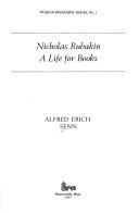 Cover of: Nicholas Rubakin by Alfred Erich Senn