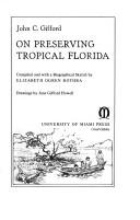 Cover of: On preserving tropical Florida.