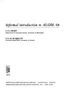 Informal introduction to ALGOL 68 by S. G. van der Meulen