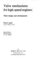 Cover of: Valve mechanisms for high-speed engines: their design and development