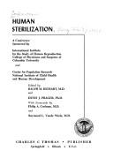 Cover of: Human sterilization.