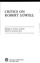 Cover of: Critics on Robert Lowell.