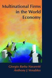 Cover of: Multinational Firms in the World Economy