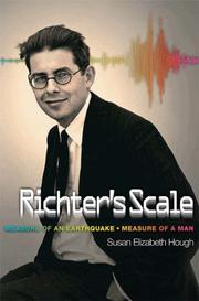 Cover of: Richter's Scale: Measure of an Earthquake, Measure of a Man