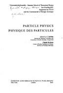 Cover of: Particle physics. by Edited by C. DeWitt [and] Claude Itzykson.